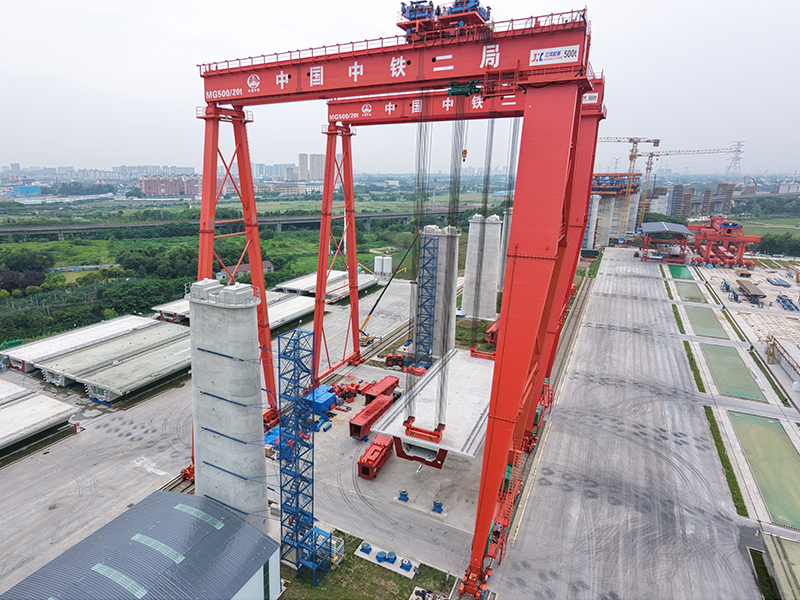 中铁二局MG500t门式起开云网页版·官方版在线登入-开云(中国)